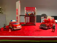 Playmobil Caserne pompiers
