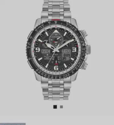 Citizen Promaster Skyhawk Super Titanium A-T. World timer. Unworn condition. Lockbox, fitted (2 extr...