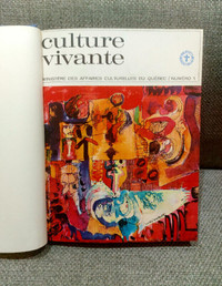 Culture Vivante. Revues de 1966 à 1969.
