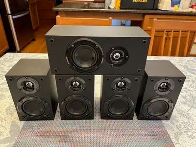 Complete 5.1 Speaker Set, Includes Active Sub + Speaker Cable, View more