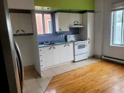 Grand 3 1/2 à louer : 2 grandes chambres séparés + 1 grande cuisine + 1 toilette Très bien éclairé /...