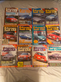 Volkswagen Audi CAR Magazines - Set of 25