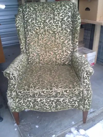 GREEN CHAIR-- FREE, View more