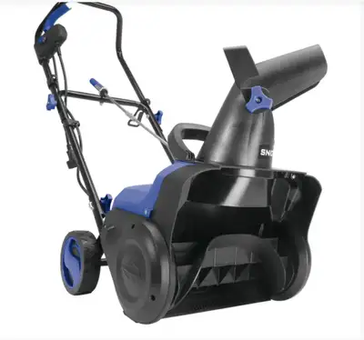 New Snow Joe 15-Inch Electric Single Stage Snow Thrower 11A $200, View more