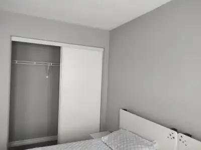 Furnished spacious bright room on 1st floor available for female