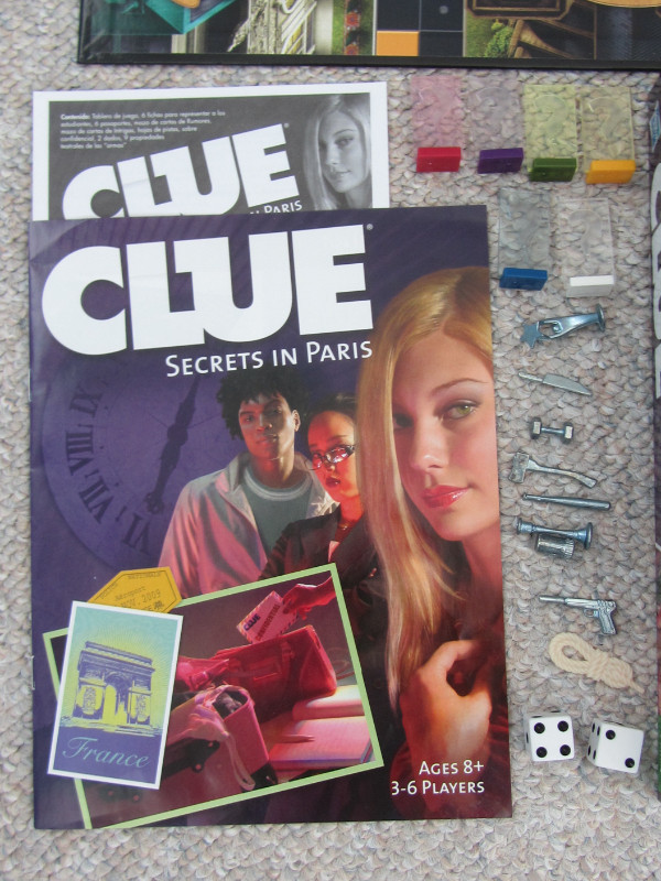 Clue Secrets In Paris Board Game - In "New" Condition in Toys & Games in London - Image 4
