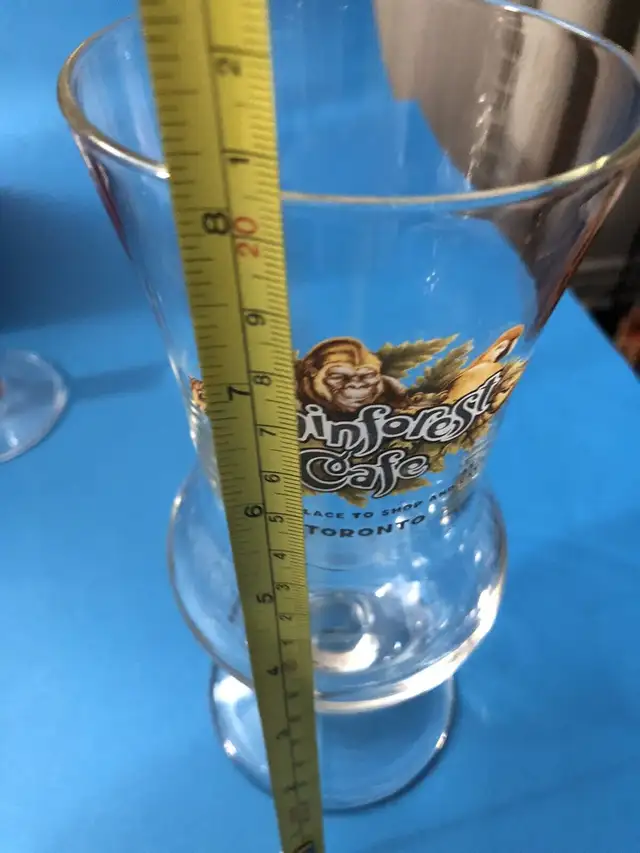 Rainforest Cafe Toronto collectible hurricane Glass$18 in Arts & Collectibles in Markham / York Region - Image 7