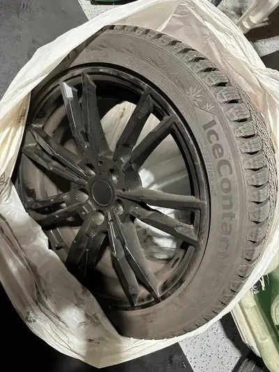 Bought originally from MTC Tire December 2024 - Set of 4 Continental Ice Contact Snow Tires 225/45/R...