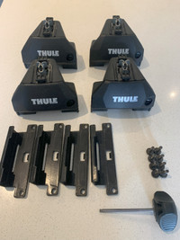 Thule Evo Flush Rail Foot Pack and Fit Kit