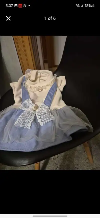 Dog dress ( small ), View more