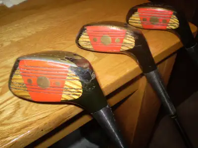 VINTAGE L/H POWERBILT / CITATION 1-3-4- WOODS / Clubs + Shafts, View more