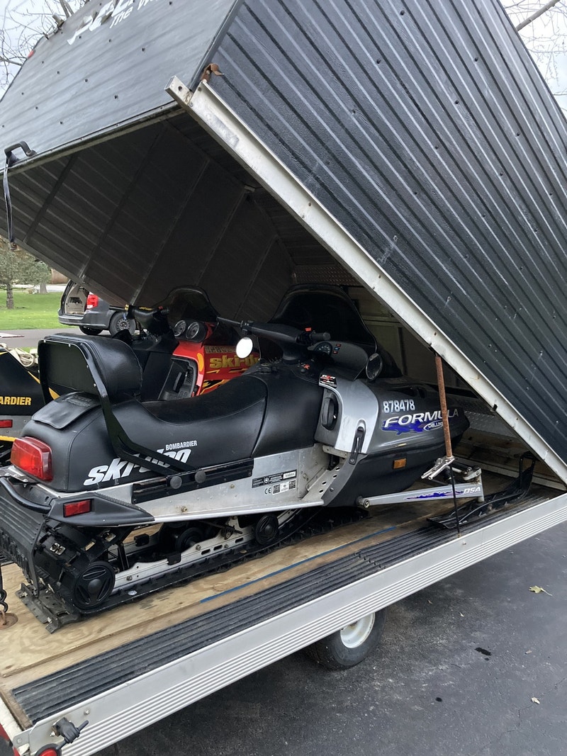 Snowmobile Package with Trailer VERY CLEAN MUST SEE Snowmobiles