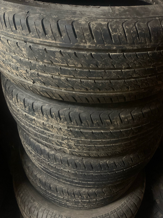 set of 195/65r15 summer tires 8/32” in Tires & Rims in Bedford