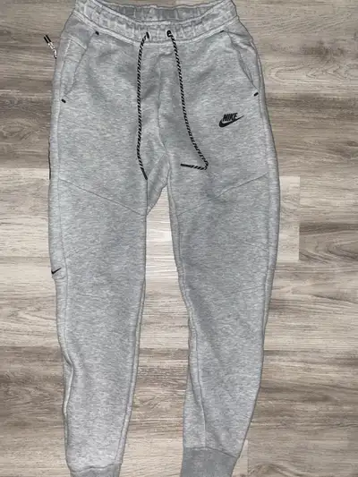 Nike Tech Pants – Gray, Men’s Small, View more