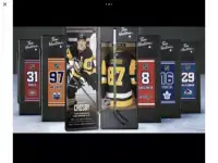 2020 Tim Hortons NHL Superstar Mini-Sticks -- COMPLETE SET Of 6