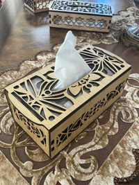 Elegant Wooden Tissue Box Covers
