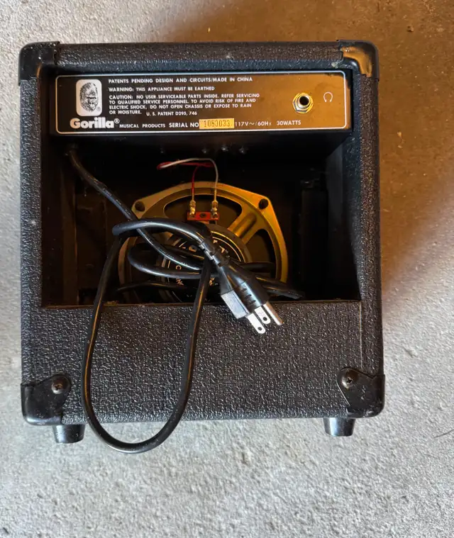 Gorilla GG-20 Guitar Amplifier in Amps & Pedals in Mississauga / Peel Region - Image 3