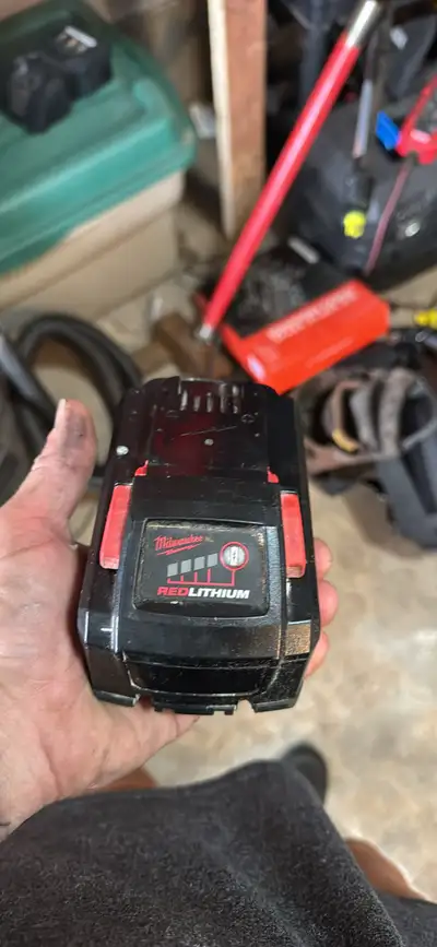 milewaukee 8amp battery , View more