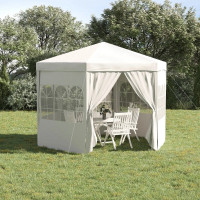 13 ft. Gazebo Canopy Party Tent with 6 Removable Side Walls with