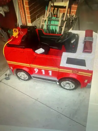 BRAND NEW POWER WHEELS FIRETRUCK , View more
