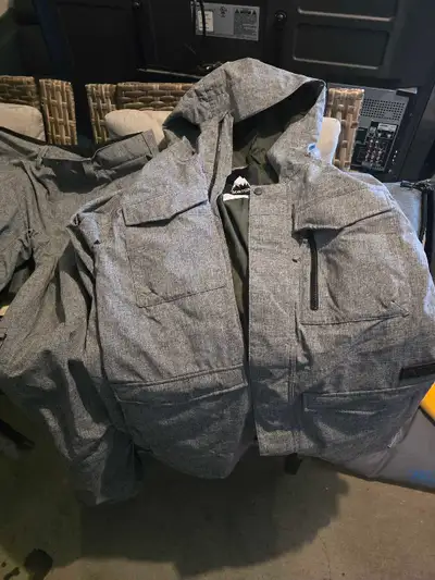 Burton bog Heather snowboard jacket,pants, and gloves, View more