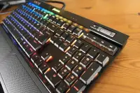 Corsair K70 RGB MK.2 Keyboard (Cherry MX Red)