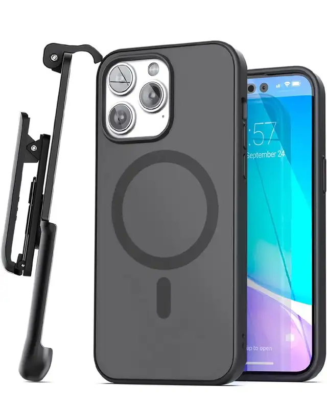 Encased MAG SlimShield Designed for iPhone 14 PRO MAX Case in Cell Phone Accessories in Hamilton - Image 8