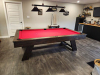 BRAND NEW BILLIARD TABLE FOR SALE-PERFECT FOR YOUR GAME ROOM!