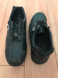 Men's US 9 Safety Shoe Zero Metal Black