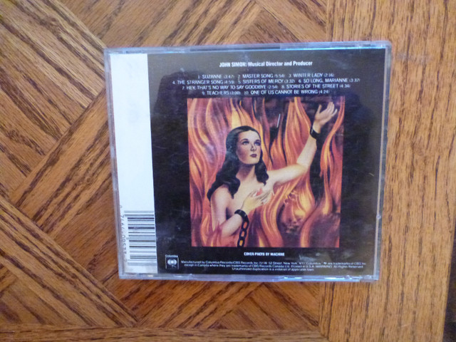 Songs Of - Leonard Cohen   CD   near mint  $3.00 in CDs, DVDs & Blu-ray in Saskatoon - Image 2