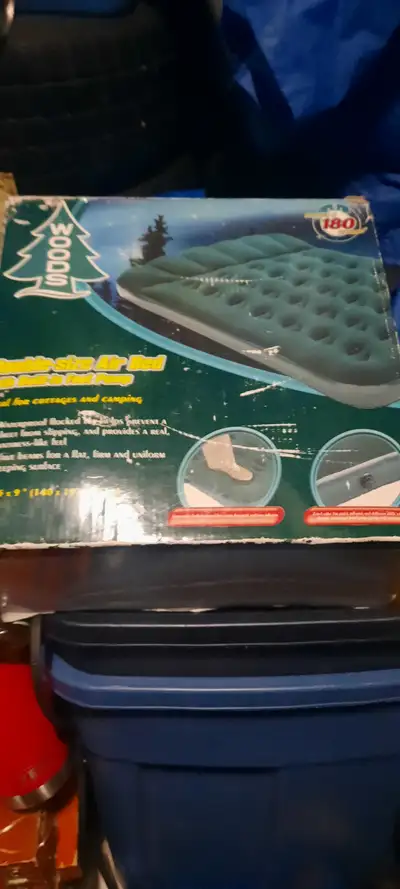Brand new Woods double size air mattress, View more