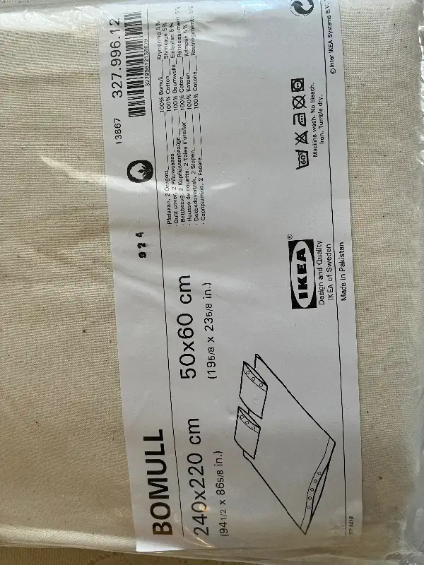 IKEA Duvet Cover Set (king size) - brand new in Bedding in City of Toronto - Image 4