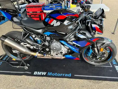 2023 M1000r, titanium headers, GP engine guards, carbon competition package, carbon wheels, New 520...