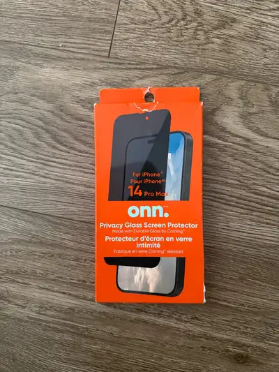 Onn. iPhone 14 Pro Max Screen Protector, View more