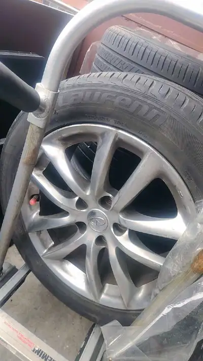 Need gone ASAP Used for 1 summer All season tires. With rims