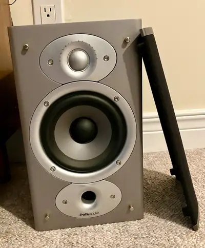 Stereo amplifier and bookshelf speakers, View more