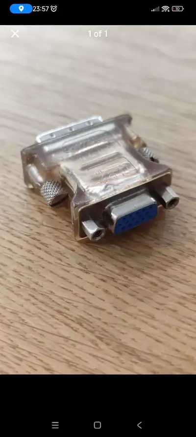 VGA to DVI adapter, View more