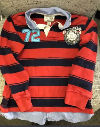Boys Shirt Size 7 - 8. Rugby like shirt, View more