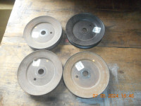 Four Spindle Pulleys