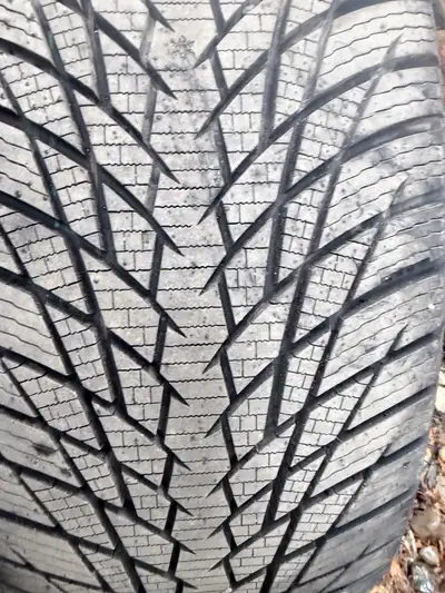 I am selling a set of used 225 60 17 winter tires mounted on rims, originally from a Subaru Crosstre...