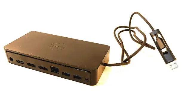 Dell D6000 Universal Dock Station USB 3.0 USB-C 4K Dock Only in Laptop Accessories in City of Toronto - Image 5