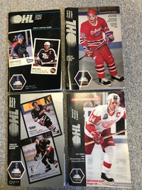 4 OHL Ontario Hockey League 1990’s media guides