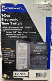 Intermatic 7-Day Electronic Time Switch - Brand New in Box