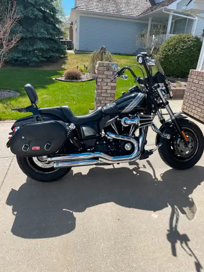 Additions and upgrades include: Vance & Hines Fuelpak FP3 Dyna detachable saddlebags Universal saddl...