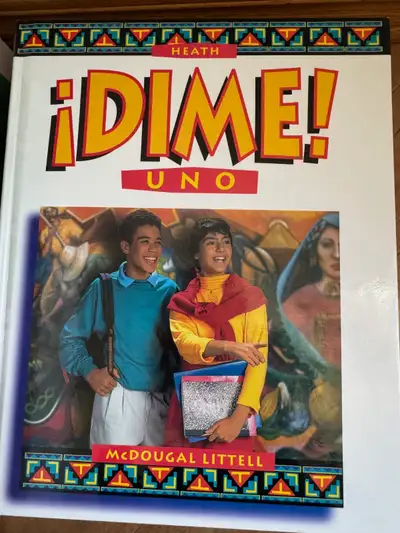 Dime!: Uno Spanish edition Excellent Condition-99% NEW!
