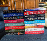17 Sandra Brown books