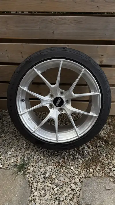 Give me your best offers not looking for trades 18x8.5 35 offset Indy500s 235/40/18(5000kms)