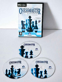 Chessmaster 10TH Edition 3-CD Rom PC Games 2004 French Edition 