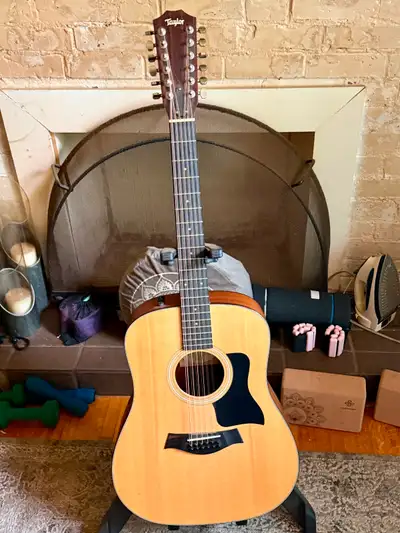 Pristine Taylor 150e 12-String Acoustic-Electric Guitar, View more