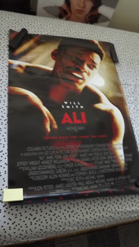 " ALI  "     2001  WILL SMITH BOXING MOVIE POSTER/MICHAEL MANN
